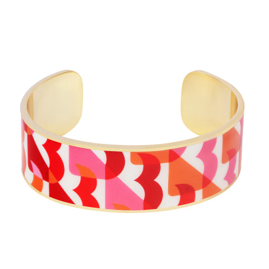 Jonc Dame B.PRINT - Rouge Salsa BANGLE-UP