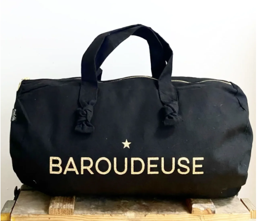 SAC POLOCHON NOIR REGLISSE Baroudeuse Marcel & Lily